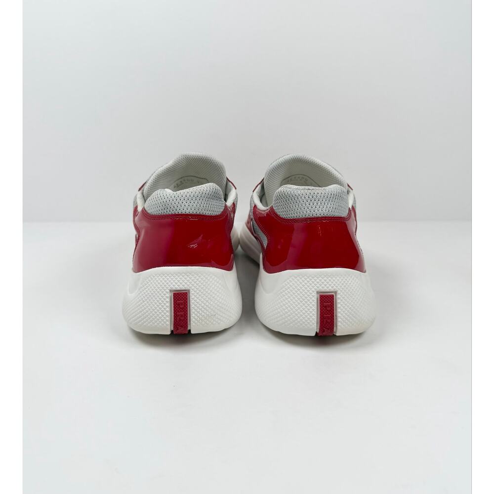 Size 9.5UK/10.5US - Prada Americas Cup Red Silver - Picture 4 of 8